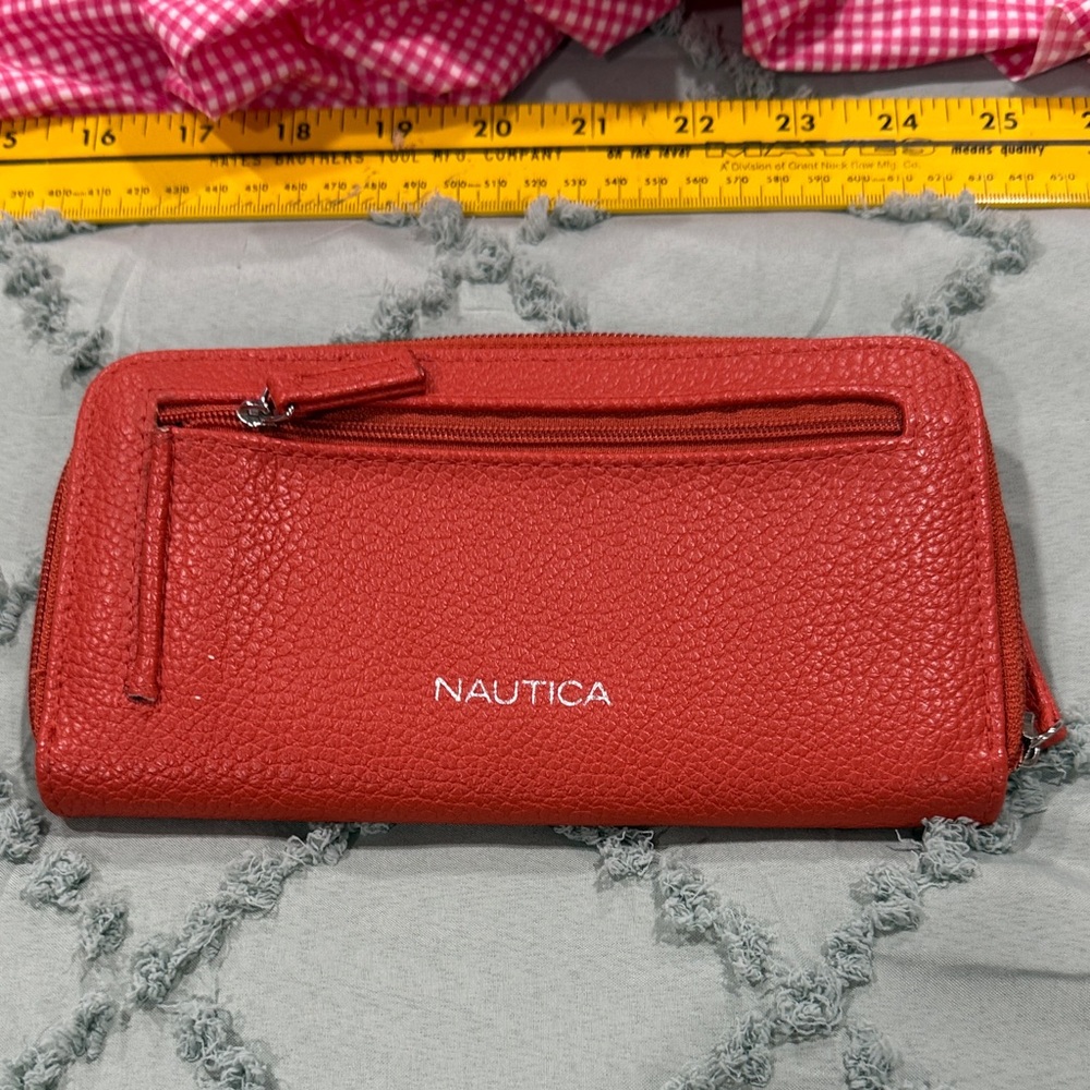 Nautica Brick Red Women's Wallet